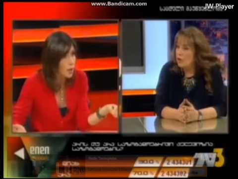 Tv3 : \'დიდი პოლიტიკა\'-- ლუბა ელიაშვილი და ეკა კვესიტაძე